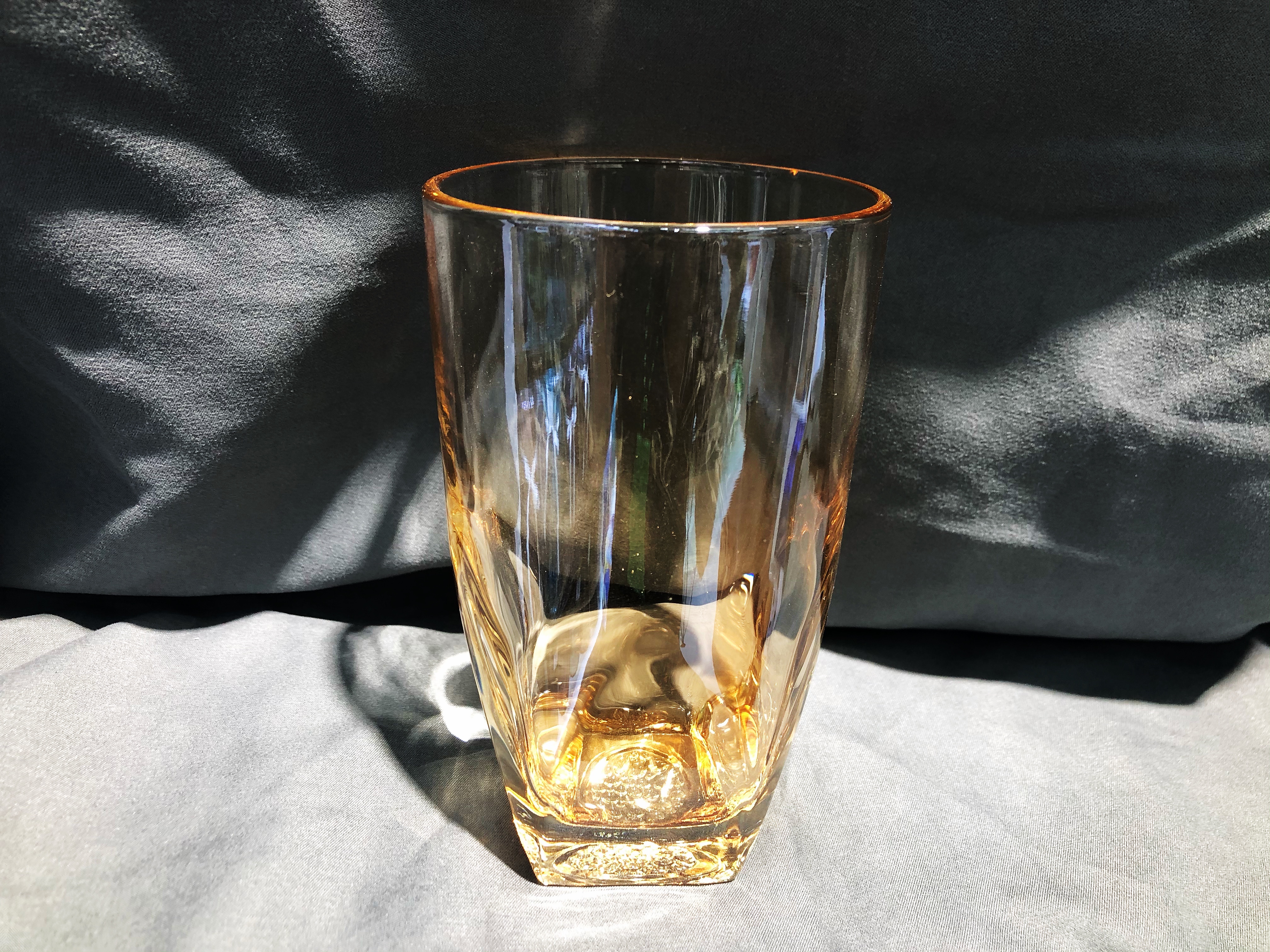 DM308 水晶  玻璃  杯子    颜色  电镀  加工  金色