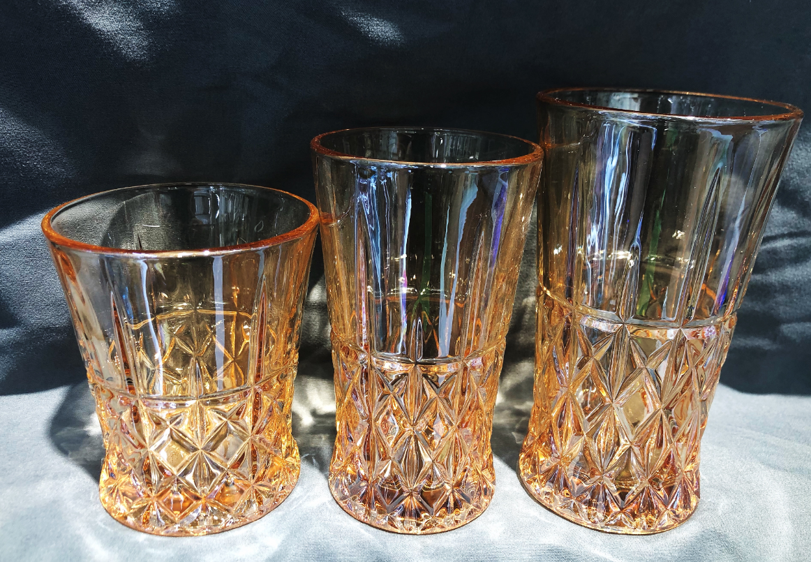 玻璃杯  白酒杯  洋酒杯  颜色  电镀  加工  金色