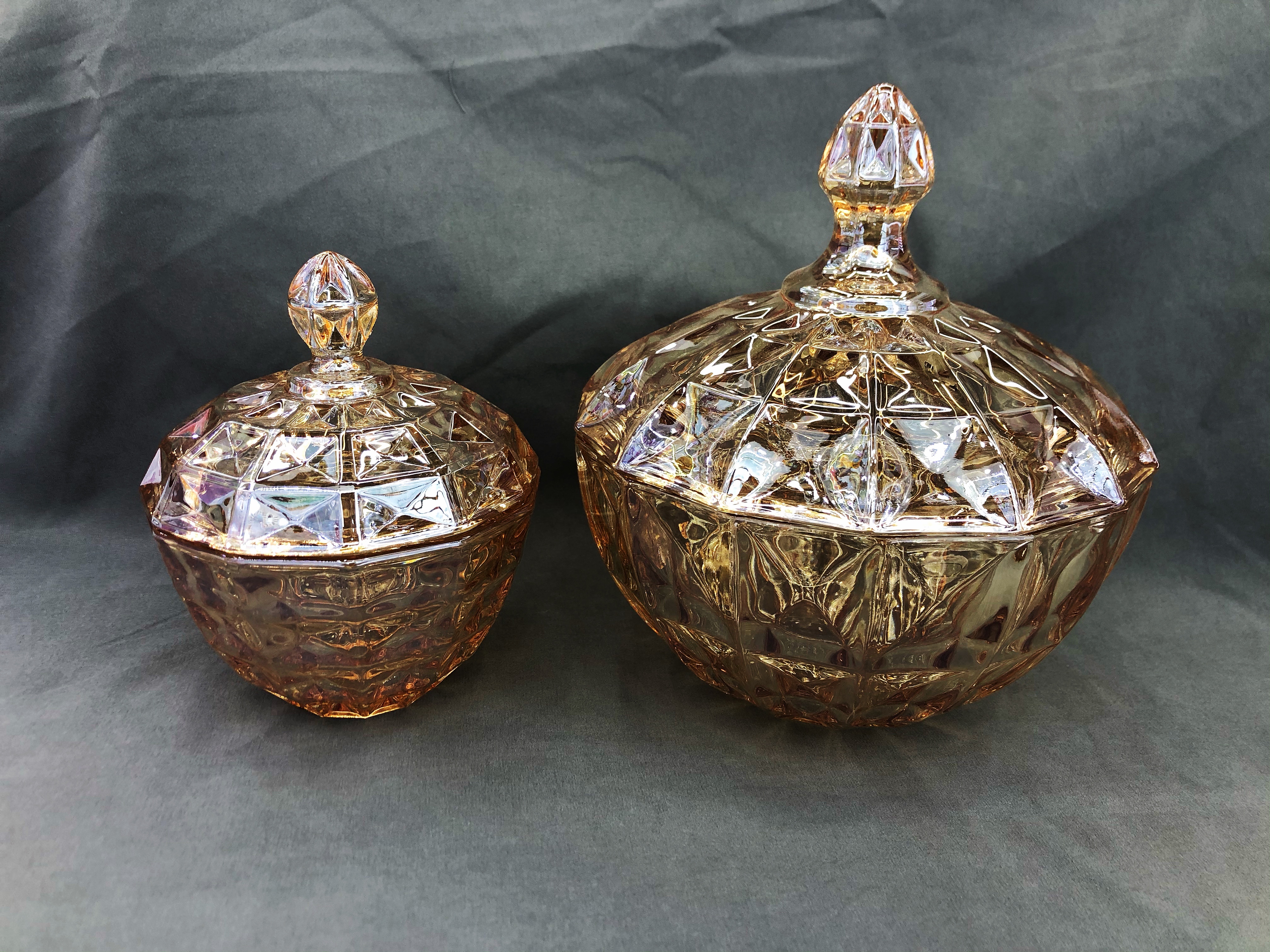 DM601 水晶糖果罐   玻璃糖缸