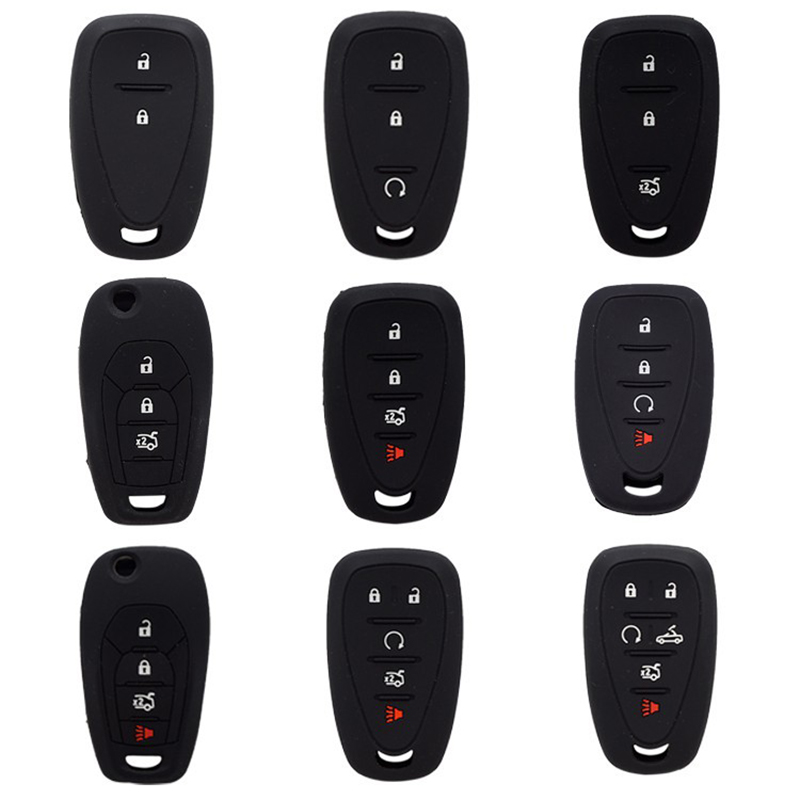 钥匙包适用于雪佛兰沃兰多开拓者科鲁兹创酷探界者汽车钥匙硅胶套