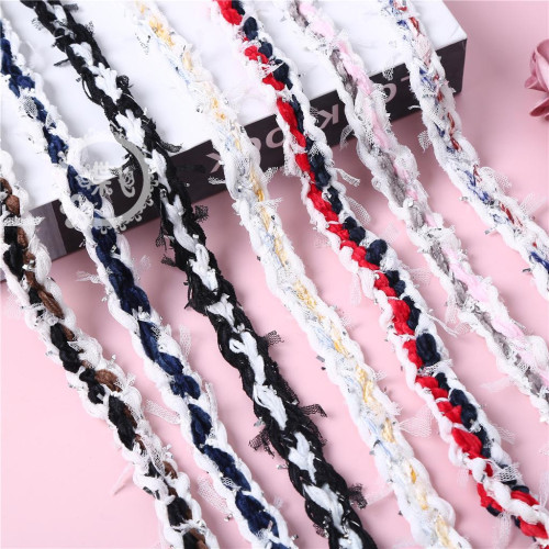 factory spot wholesale classic style suit edge pressing paper woven clothing accessories braid lace