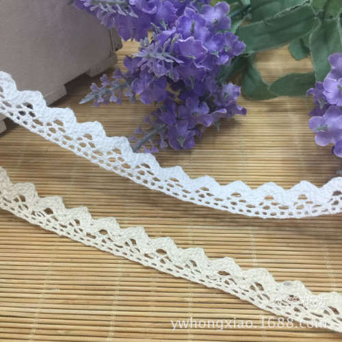 Alibaba Direct Sales 1.5cm Cotton Lace DIY Clothing Accessories Quality Fine Spot Supply