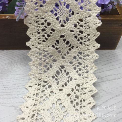Factory Direct Sales 8cm Cotton Lace Diy Clothing Accessories Quality Fine Spot Supply