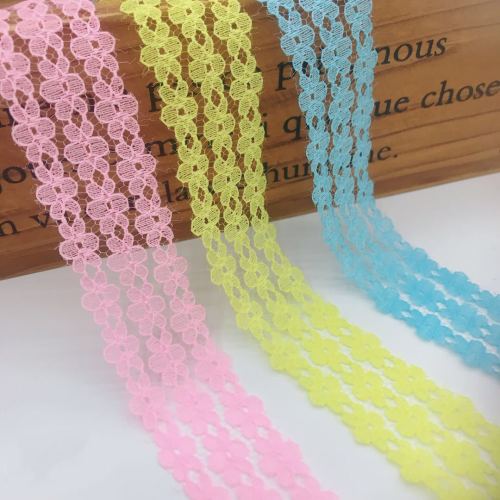 size 10 a roll of 2.5cm non-elastic lace flower lace clothing underwear diy accessories color accessories