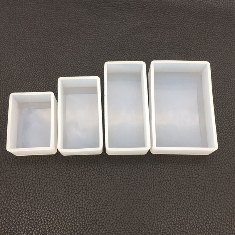 diy水晶滴胶长方体模具硅胶高镜面正方体手工制作饰品树脂干花摆