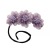 New Organza Three Flowers Bun Hair Band Simple Flowers Bud Hair Band Hair Accessories Headdress Hair Stick