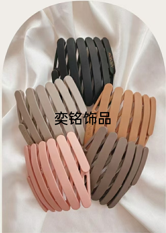 伸缩发箍新款折叠外出发带发卡子女夏天隐形发窟带齿防滑洗脸头箍