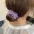 New Organza Three Flowers Bun Hair Band Simple Flowers Bud Hair Band Hair Accessories Headdress Hair Stick