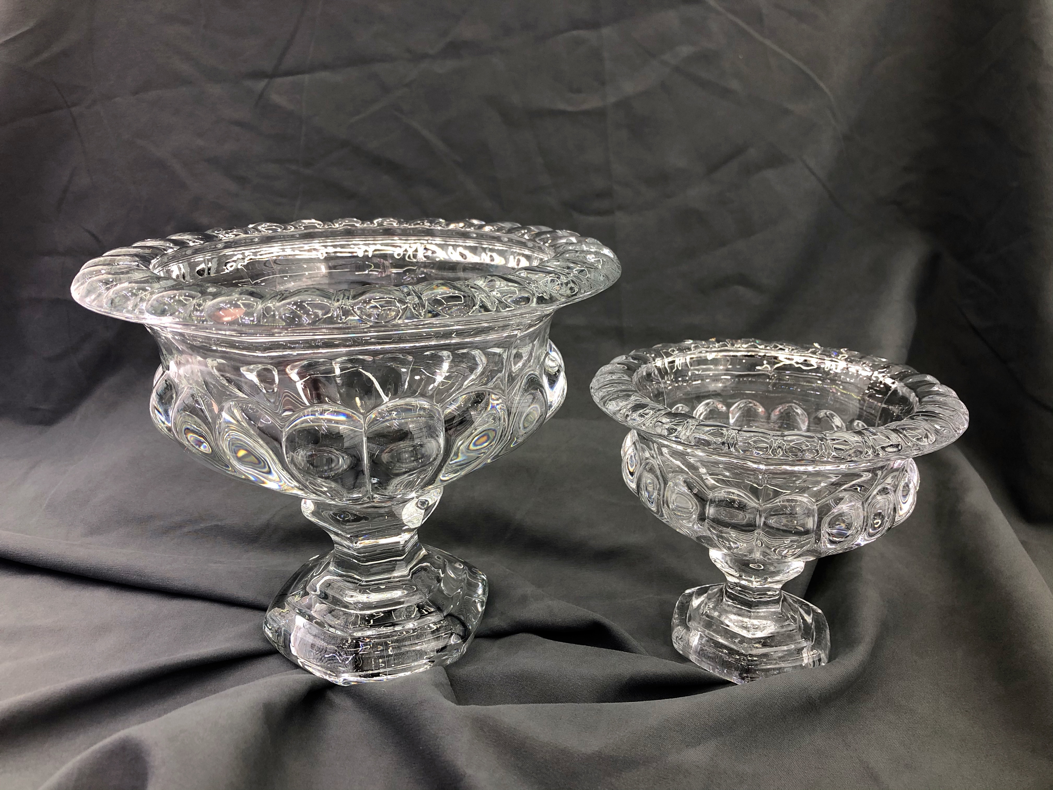 欧式花瓶 水晶果盘  水果盘   果盘   带脚水果盘