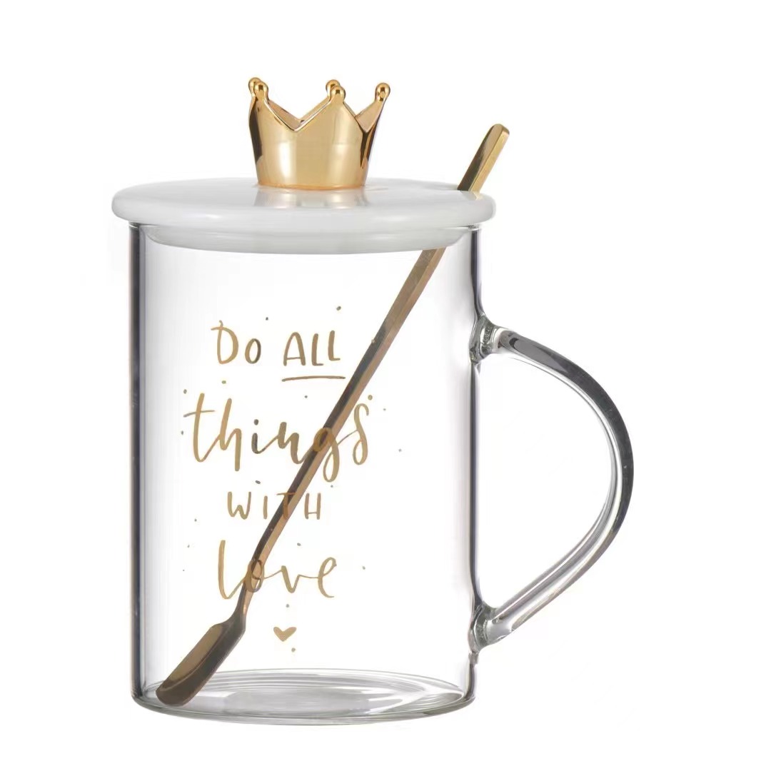 北欧皇冠玻璃杯