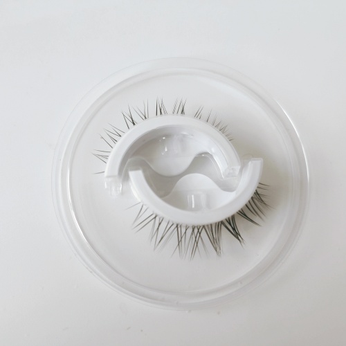 Exclusive for Cross-Border Self-Adhesive False Eyelashes Export Hot Sale One Second Take Wear Customizable