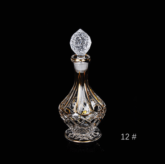 水晶酒瓶   洋酒瓶   金色酒瓶   高档酒瓶