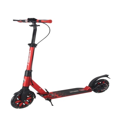 Anrosen Factory Wholesale Adult Scooter Flashing Wheel Aluminum Alloy Foldable and Portable Scooter Can Be Customized