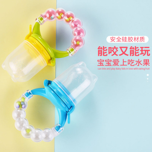baby bite happy children bell fruit and vegetable music baby food supplement fruit chewing music wholesale