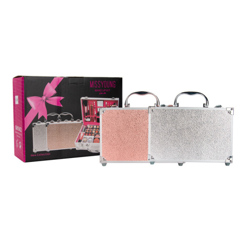 missyoung makeup set 56 pieces eye shadow lipstick lip gloss cosmetics set beauty combination gift box set