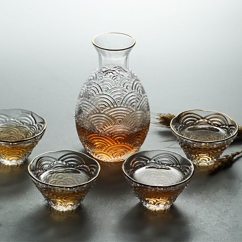 玻璃壶 玻璃酒壶套装 玻璃杯