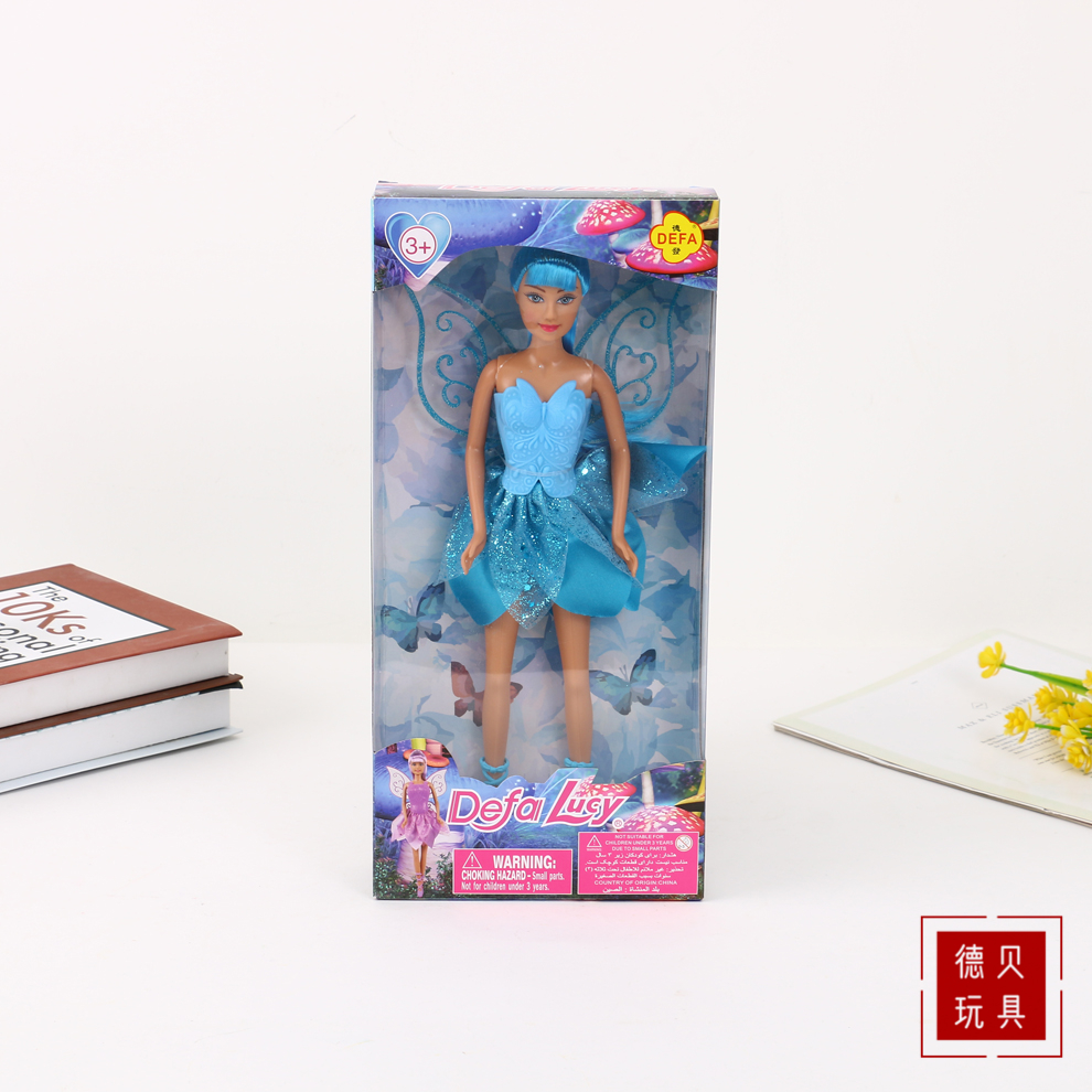 芭比娃娃新百变造型个性蝴蝶仙子装扮多关节可活动公主过家家玩具