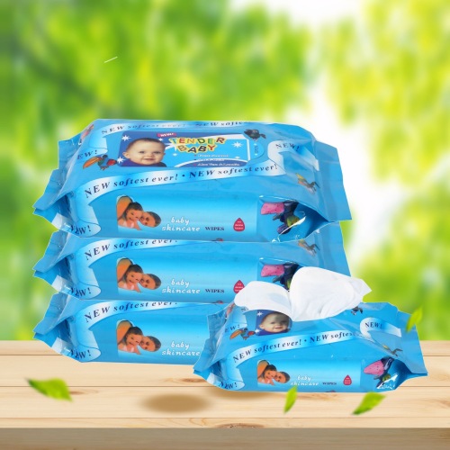 80 Pumping Foreign Trade Wipes Baby Hand Mouth Cleaning Wipes Baby Hygiene Wipe Newborn Wet Towel for Nursing OEM