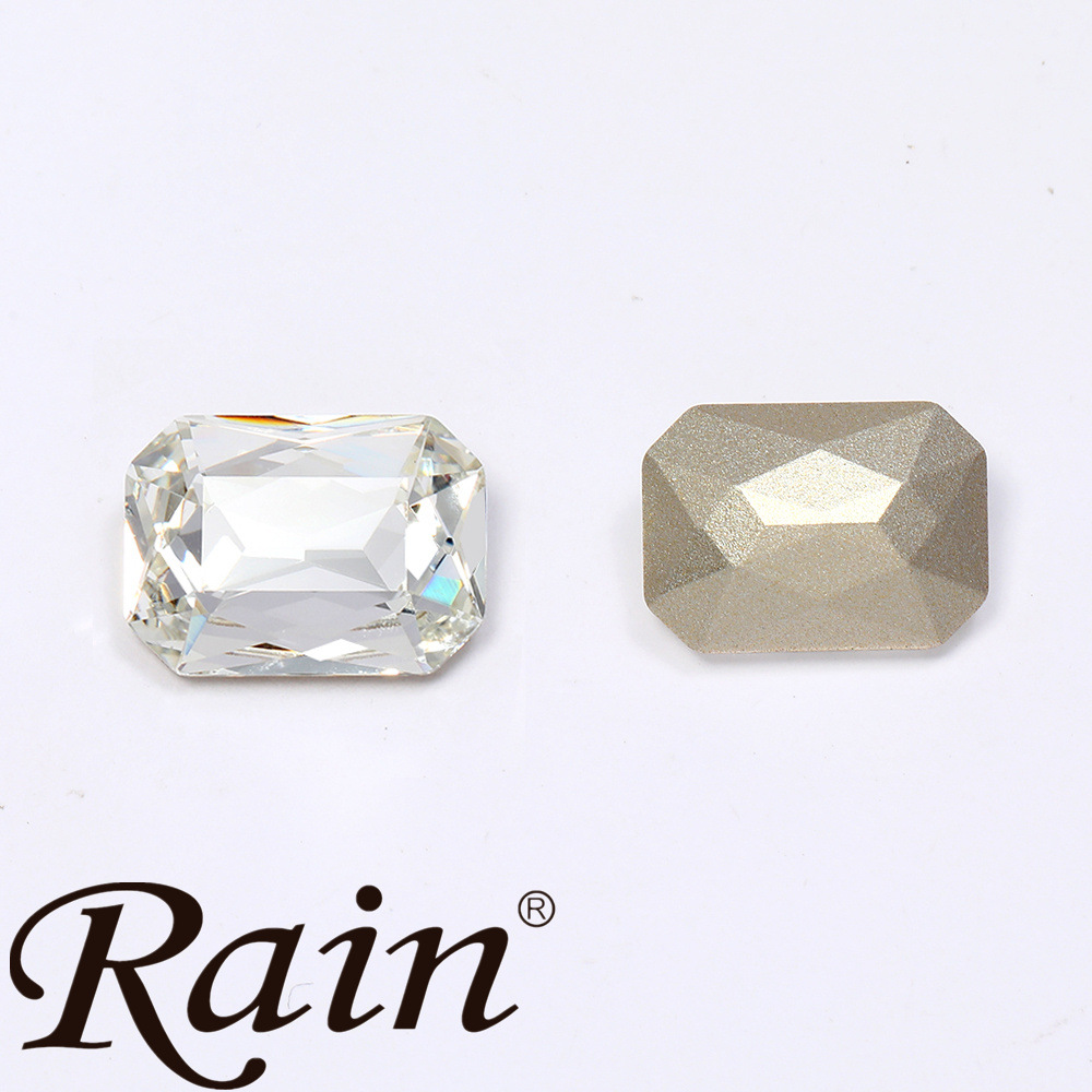 饰品配件 圆底长形钻 玻璃水晶 DIY手机壳贴钻 水钻手工饰品配件