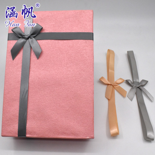customized bow multi-color gift box with lace bow gift box gift decoration factory direct sales