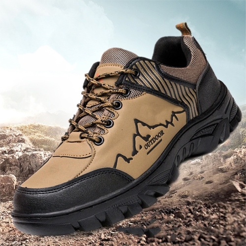 Men outdoor Low-Top Hiking Shoes Non-Slip Wear-Resistant Hiking Sports Travel Climbing Shoes