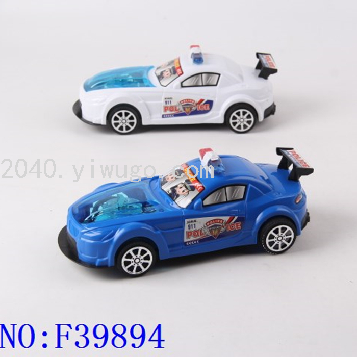 拉线车玩具车模型车 带灯光 儿童玩具义乌小商品城批发货源F39894