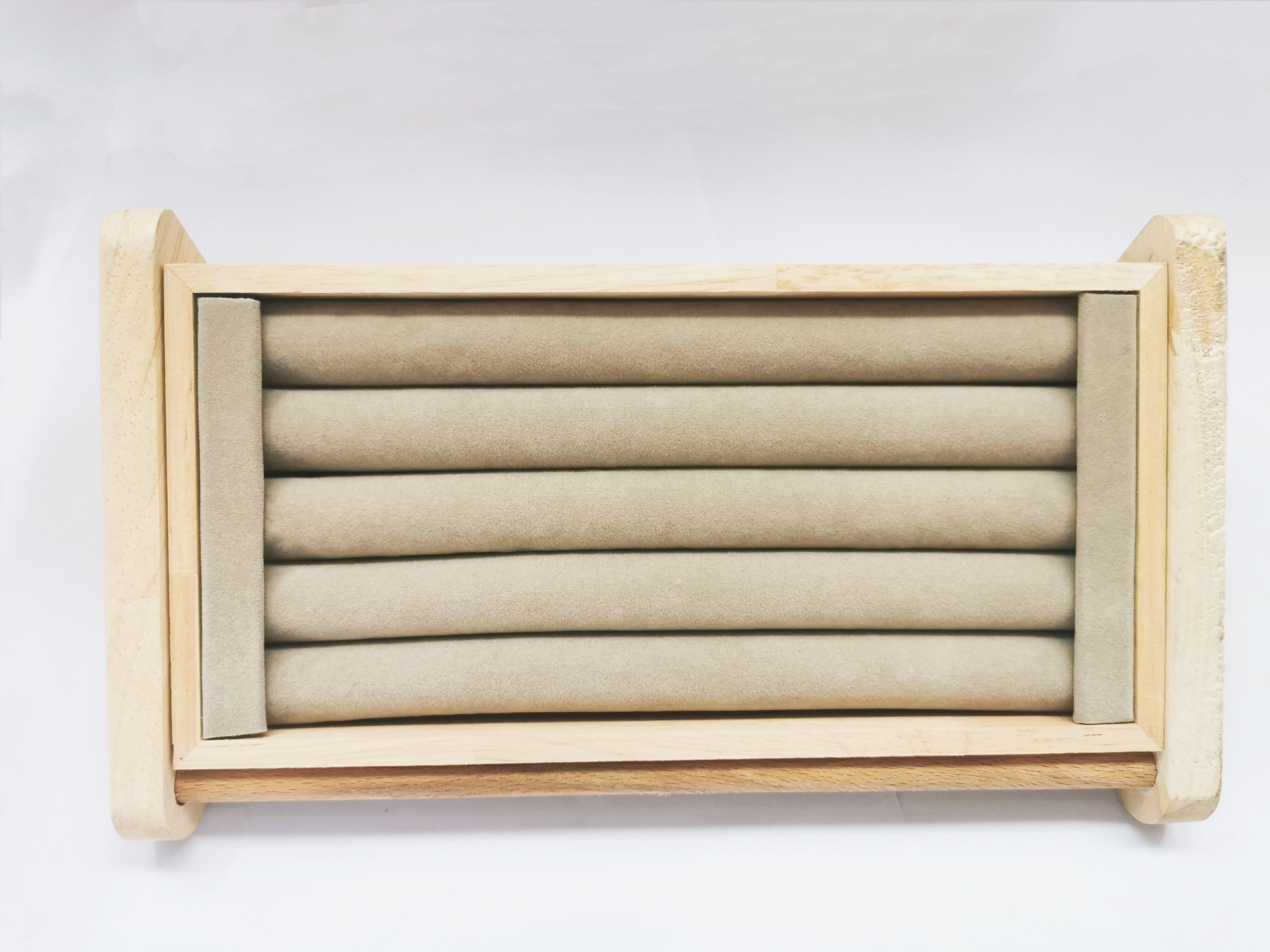 实木首饰展示托盘 戒指手镯手链展示用品