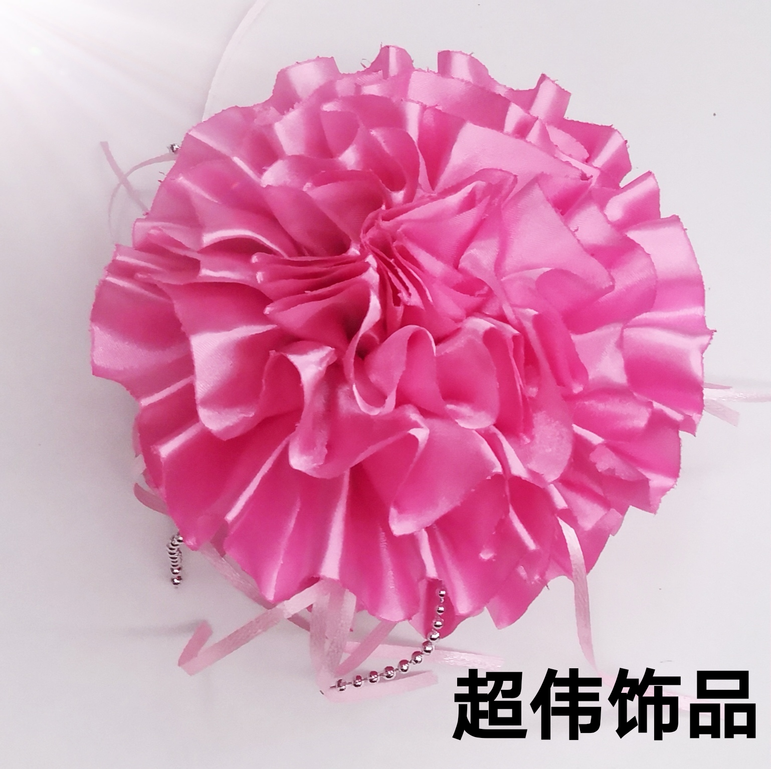 夏威夷布艺大花抓子发夹阿拉伯网红头饰