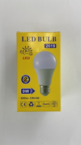 plastic coated led aluminum ball lamp bulb led bulb e27 screw led lamp a bulb