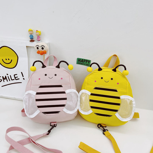 Little Bee Schoolbag Baby Anti-Lost children‘s Schoolbag Cute Western Style Boys and Girls Small Backpack
