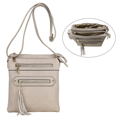 women‘s handbag 2020 crossbody shoulder bag tassel bag zipper factory direct european and american cross-border bag new