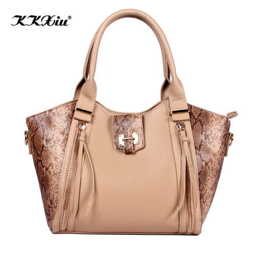 Manufacturers Can Customize patent Leather Elegant European and American Women‘s Handbag Package Two-Piece Set Fashion Color Matching Women‘s Bag
