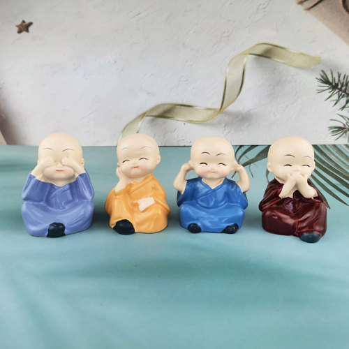 Sibu Monks Ornament Decoration Kung Fu Boy Creative Gift Toy Stall Hot Sale