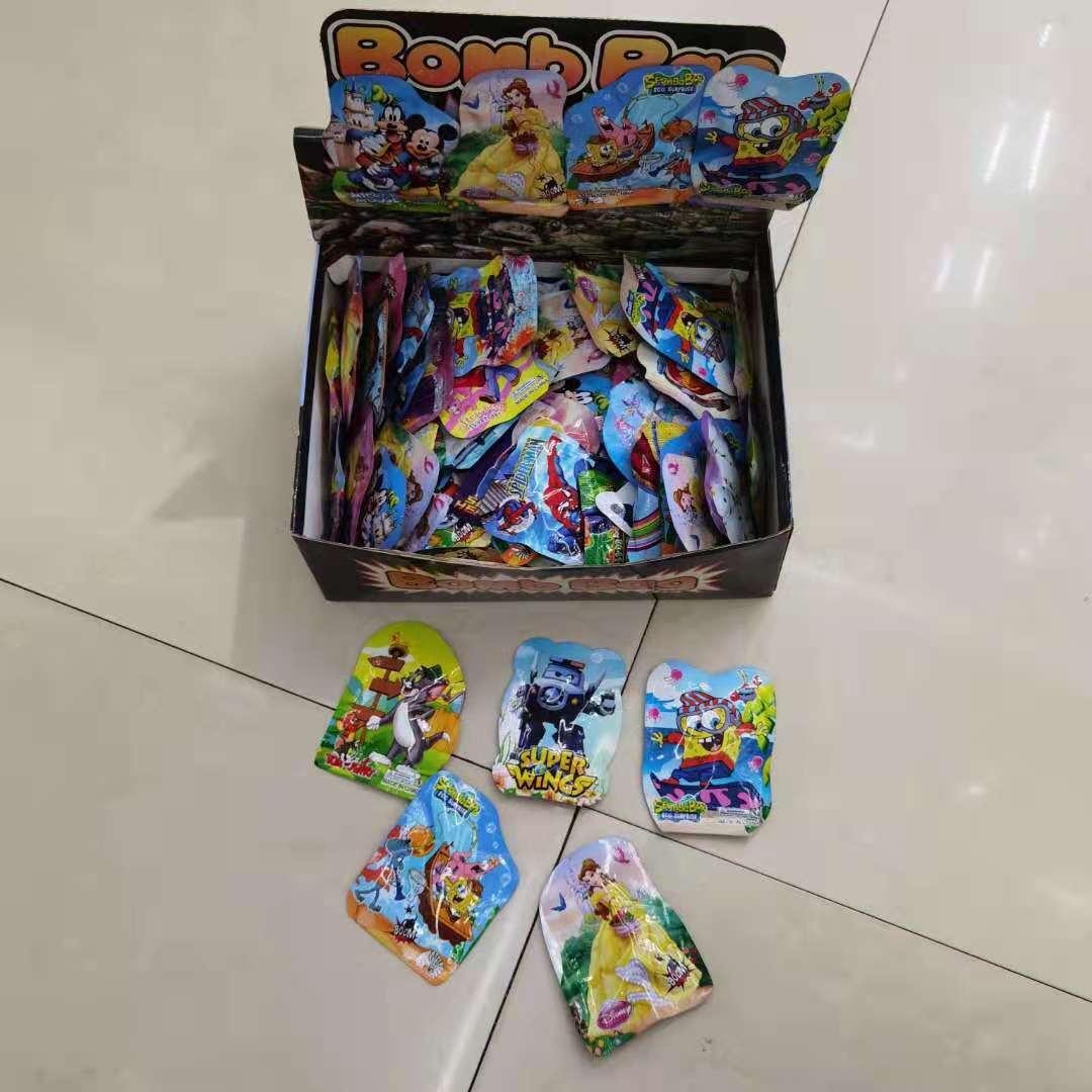 儿童玩具袋爆炸袋惊喜整人玩具臭气包整蛊玩具枪自捏自爆袋搞怪用