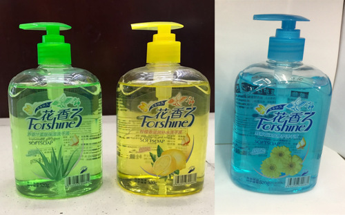 floral fragrance 3 hand sanitizer 520g lemon aloe wild chrysanthemum moisturizing cleansing hands factory wholesale wholesale