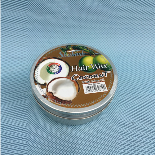 foreign trade english export hair wax modeling hair wax 100g aluminum box herb essence factory direct supply