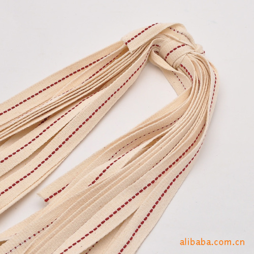 specializing in the production of various specifications of cotton ribbon jump red line backpack belt clothing accessories thread belt factory wholesale
