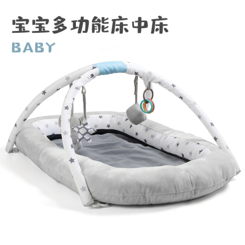 portable multifunctional movable newborn uterus bionic bed sleeping cartoon baby bracket bed mid-bed