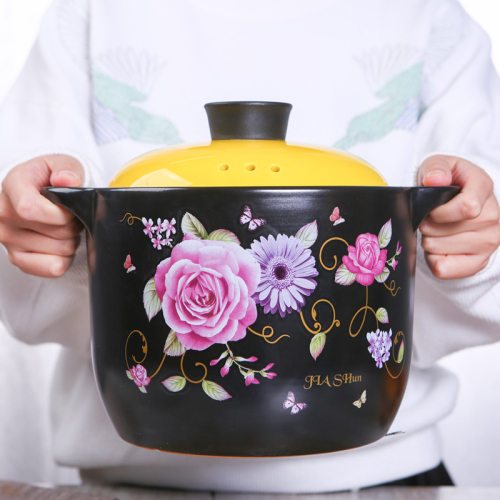 Casserole/Stewpot High Temperature Resistant Korean Style Ceramic Pot Casserole Household Hotel Soup Pot