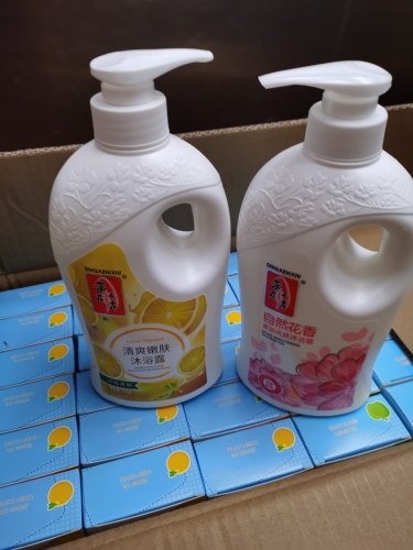 Tihua Zhixiu Shower Gel Long-Lasting Perfume Family Pack Large Bottle Capacity Men and Women Fragrance Body Moisturizing 