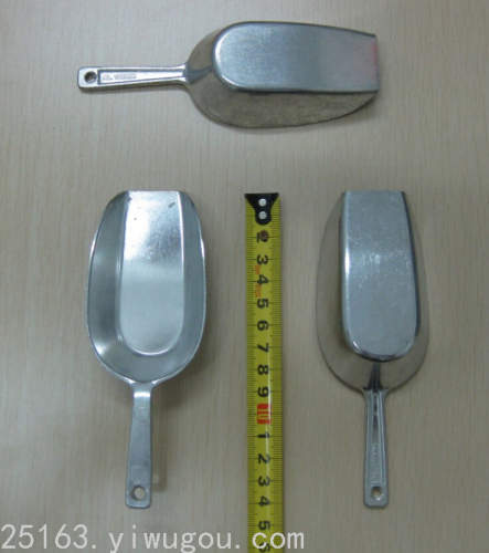 155mm small aluminum alloy ice shovel powder shovel durable and practical small ice shovel