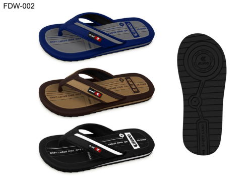 Flip Flops Men‘s Summer Outdoor Wear student Korean Style Casual Men‘s Trendy Beach Shoes Non-Slip Wear-Resistant Flip Flops 