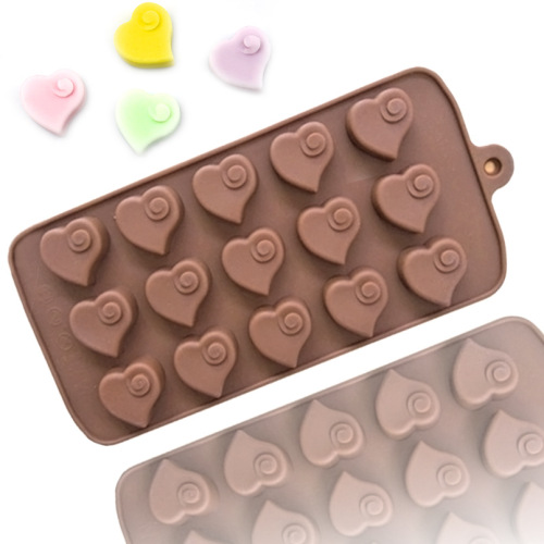 15-Piece Love Belt a Little Cloud Chocolate Mold， Silicone Love Chocolate Mold