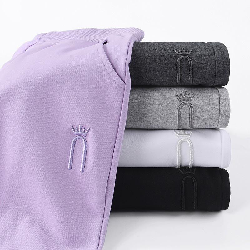 2021春秋新款运动裤女韩版宽松哈伦裤束脚外穿休闲小个子卫裤