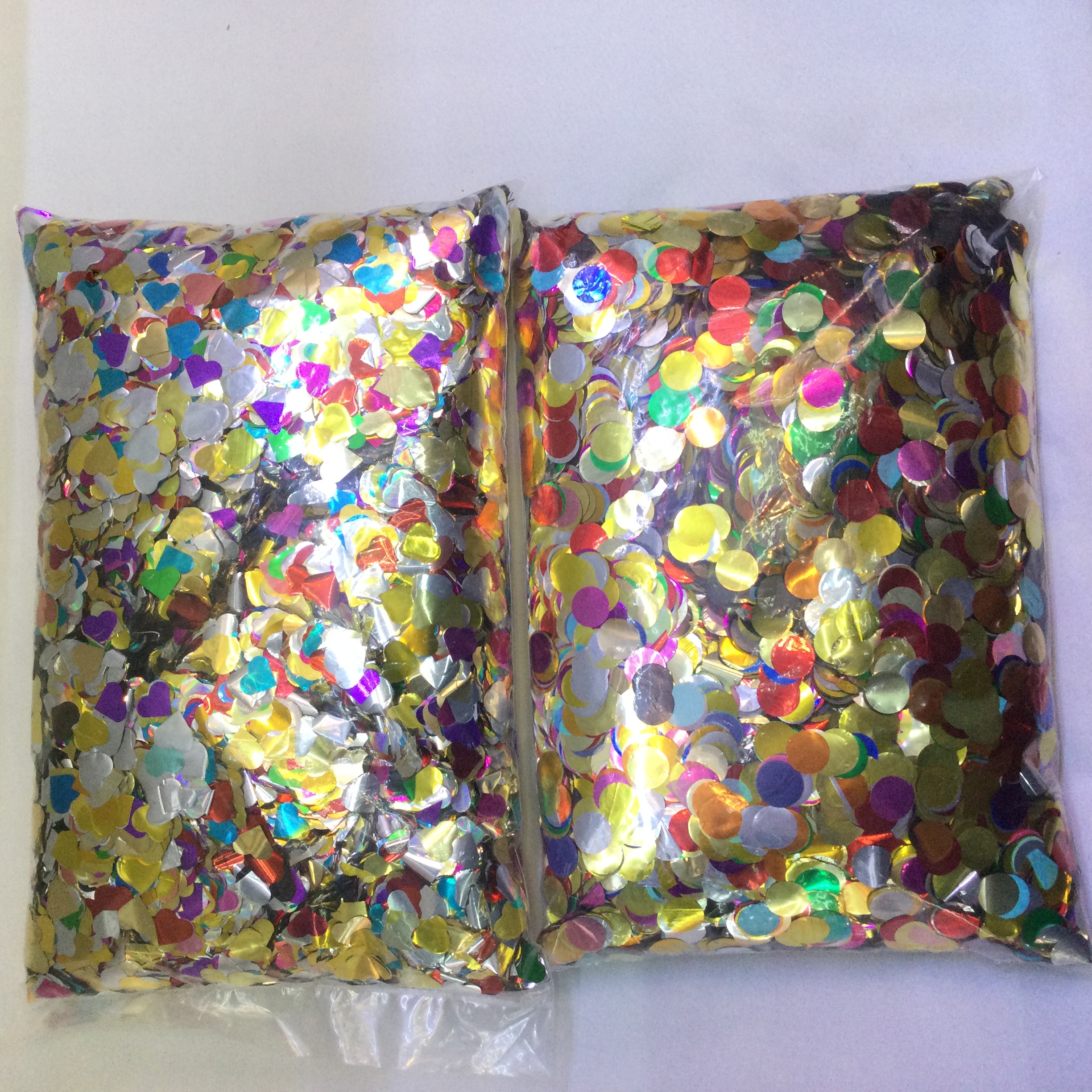 亮片纸片气球波波球填充物透明气球铝箔抛撒纸屑内容物五角星爱心