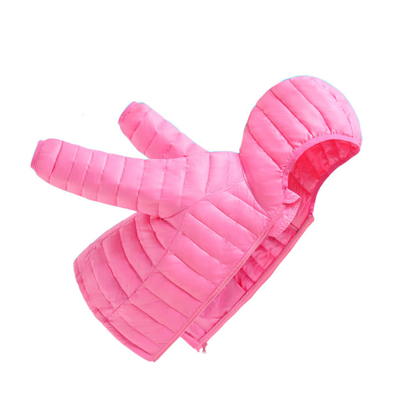 男女童棉服2021新款女孩洋气冬季轻薄儿童羽绒棉服棉衣中大童棉袄