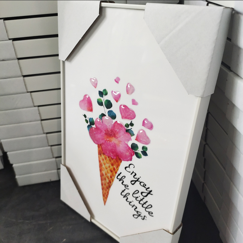 现代北欧风格居家客厅走廊玄关水晶浮雕挂画装饰画卧室温馨装饰画