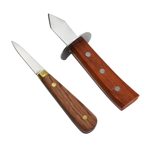oyster knife stainless steel oyster shell opener rosewood handle oyster kitchen barbecue oyster knife
