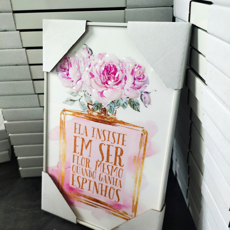 文艺小清新风格客厅玄关水晶浮雕工艺挂画装饰画居家卧室装饰画