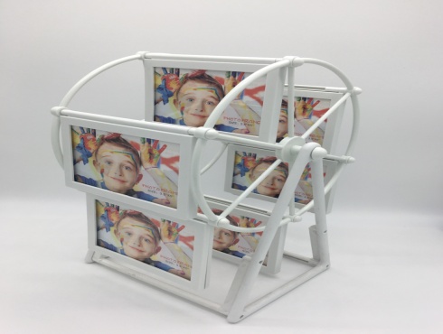 摩天轮大风车大水车相框摆台 儿童影楼礼品相框 ins旋转 5寸相框